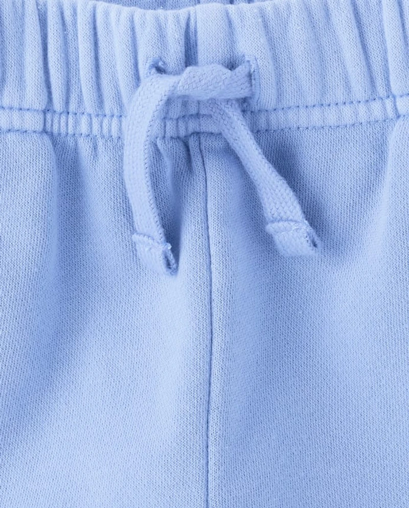 Kids Garment Dyed Premium Fleece Shorts