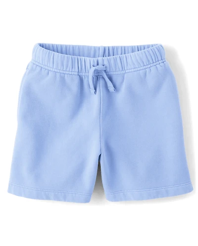 Kids Garment Dyed Premium Fleece Shorts