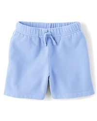 Kids Garment Dyed Premium Fleece Shorts