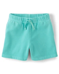 Kids Garment Dyed Premium Fleece Shorts