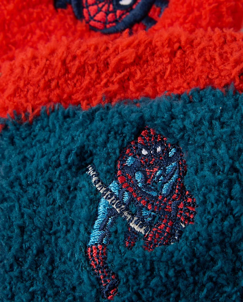 Boys Spider-Man™ Embroidered Cozy Socks 2-Pack