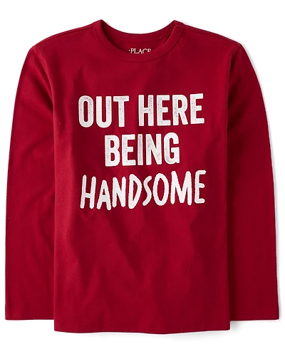 Boys Handsome Graphic Tee