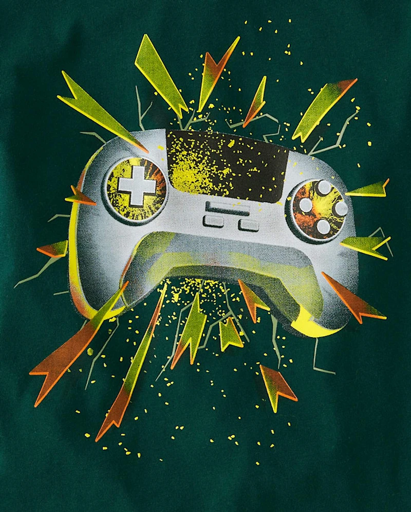 Boys Game Controller Graphic Tee