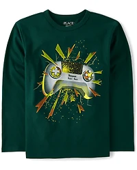 Boys Game Controller Graphic Tee