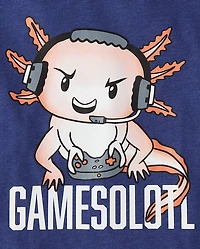 Boys Gamesolotl Graphic Tee