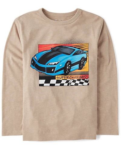 Boys Racecar Graphic Tee