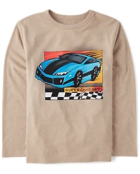 Boys Racecar Graphic Tee