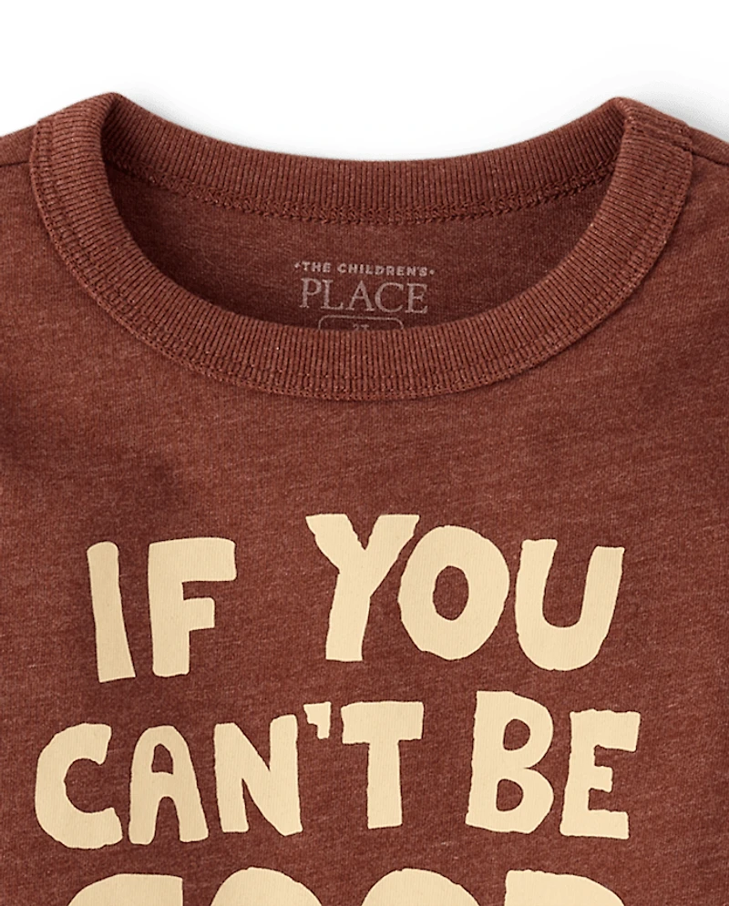 Baby And Toddler Boys Be Cute Graphic Tee