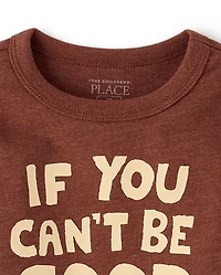 Baby And Toddler Boys Be Cute Graphic Tee