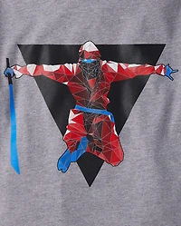 Boys Ninja Graphic Tee