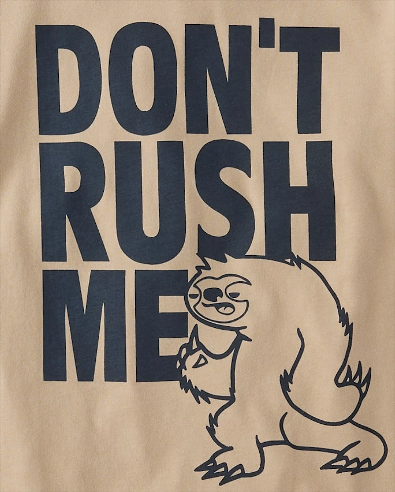 Boys Don't Rush Me Graphic Tee