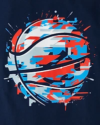 Boys Basketball Graphic Tee
