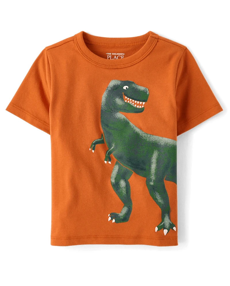 Baby And Toddler Boys Dino Graphic Tee