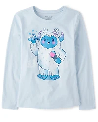 Girls Yeti Graphic Tee