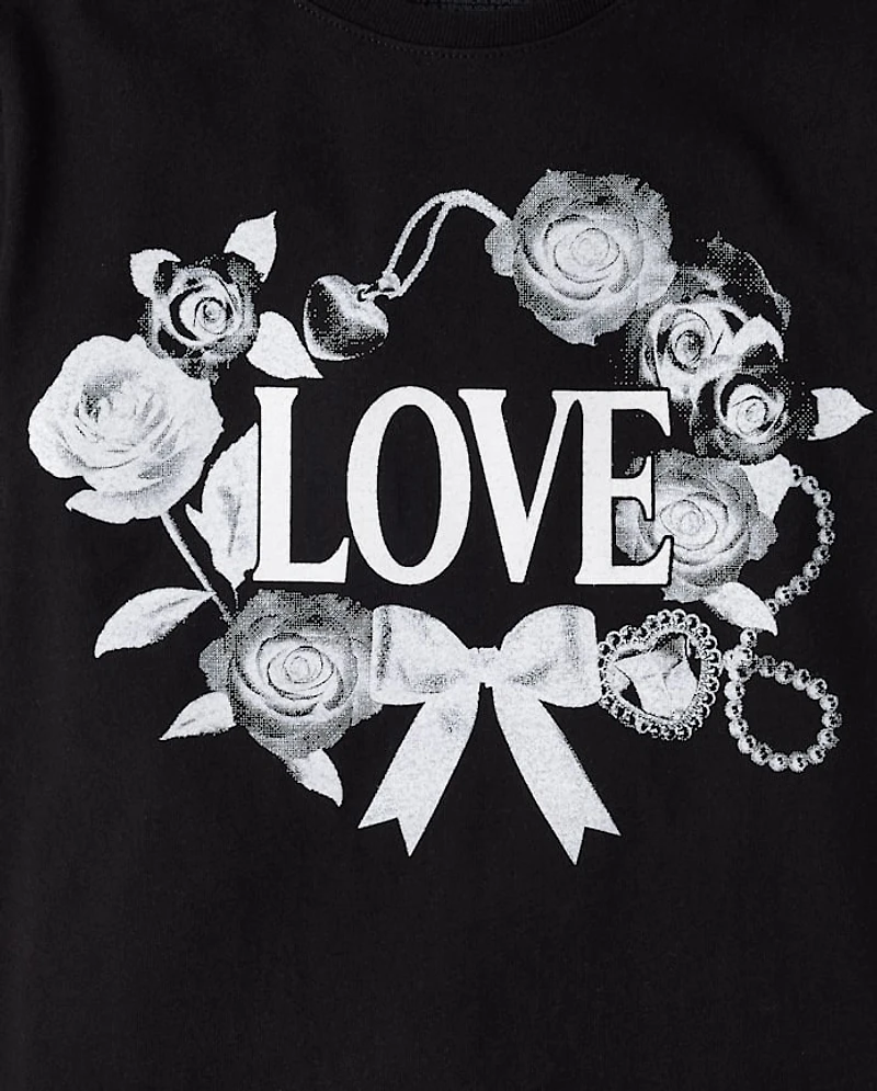 Girls Love Graphic Tee
