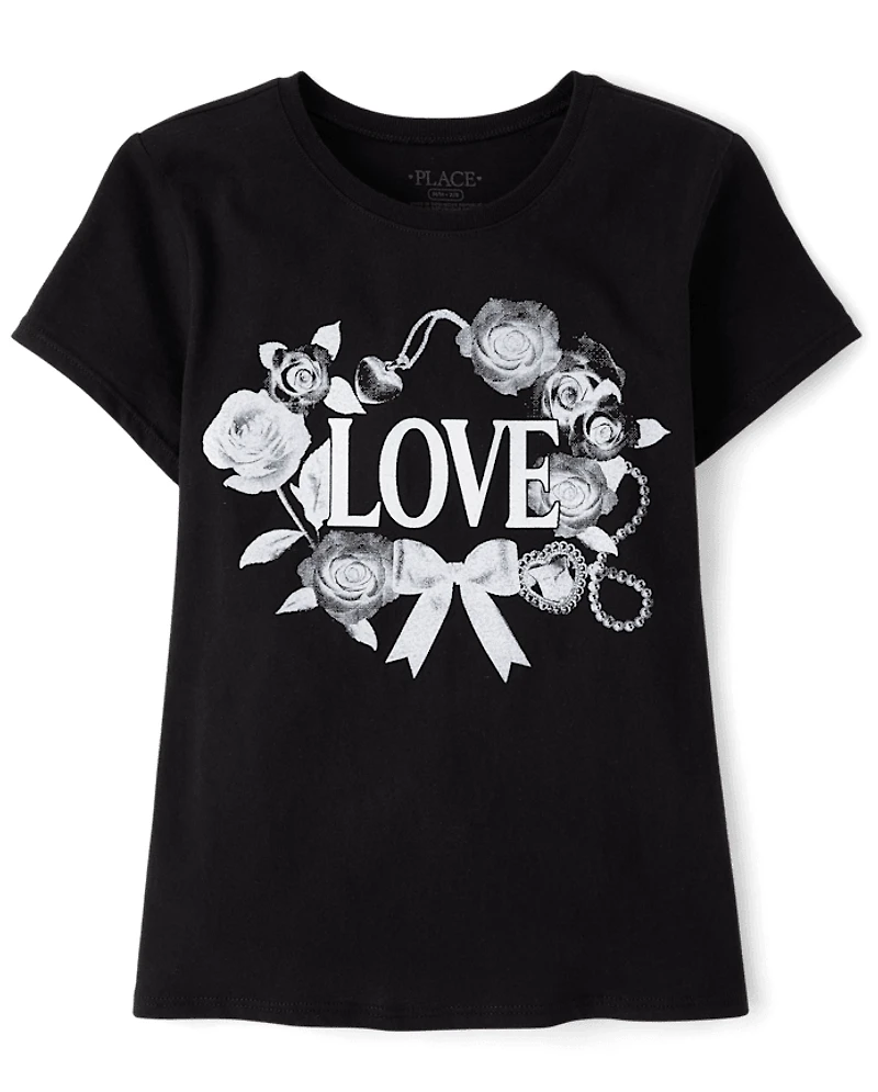 Girls Love Graphic Tee