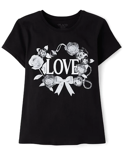 Girls Love Graphic Tee