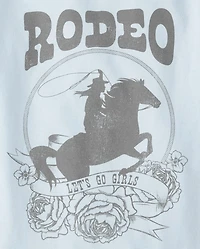 Girls Rodeo Girl Graphic Tee