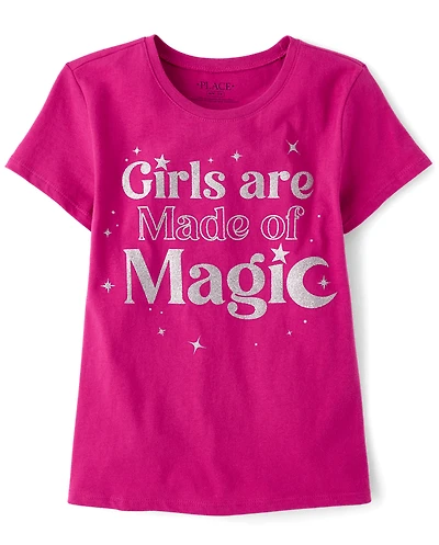Girls Made Of Magic Graphic Tee