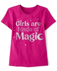 Girls Made Of Magic Graphic Tee