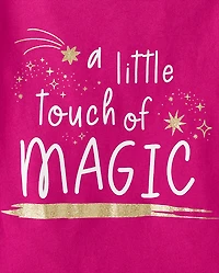 Baby And Toddler Girls Touch Of Magic Graphic Tee