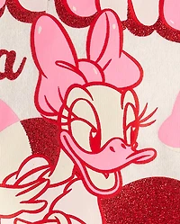 T-shirt graphique Minnie Mouse™ pour filles, spécial Saint-Valentin entre copines