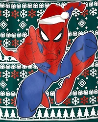 Boys Spider-Man™ Fairisle Christmas Graphic Tee