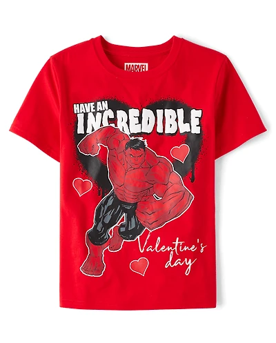 Boys Hulk™ Incredible Valentine's Day Graphic Tee