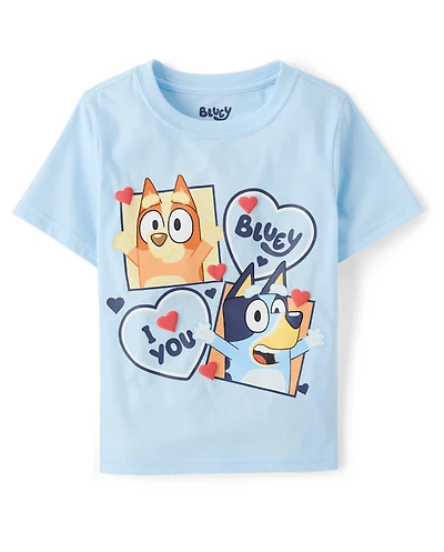 Baby And Toddler Boys Bluey™ Be Mine Valentine's Day Graphic Tee