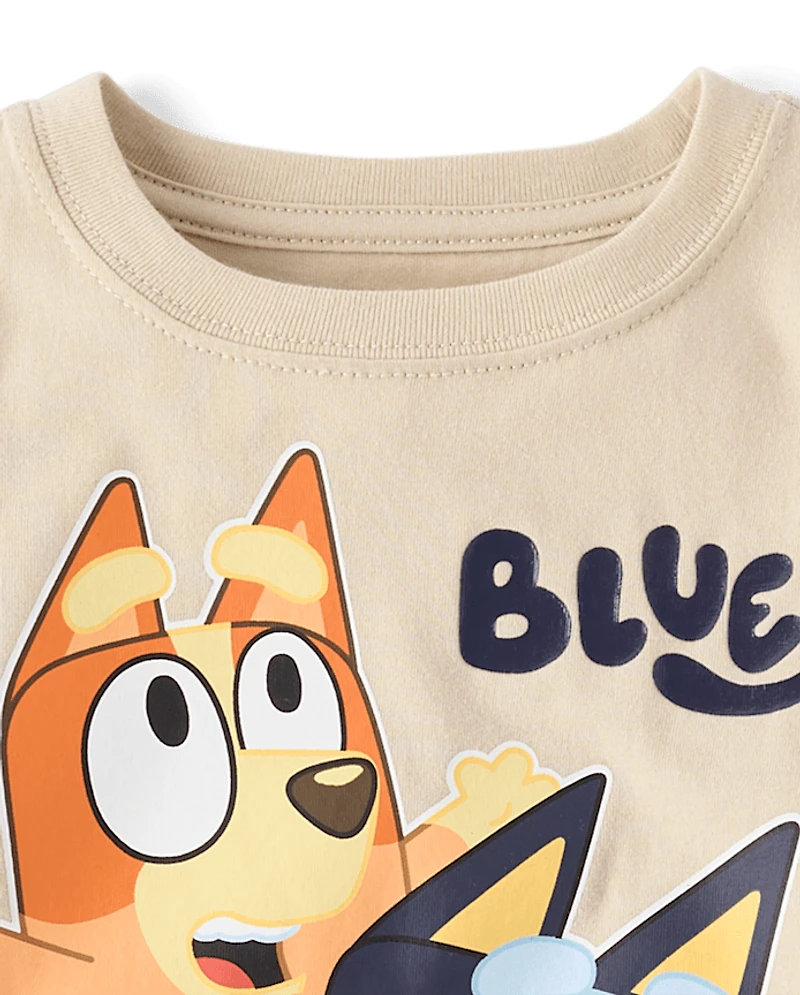 Baby And Toddler Boys Bluey™ Piggyback Graphic Tee