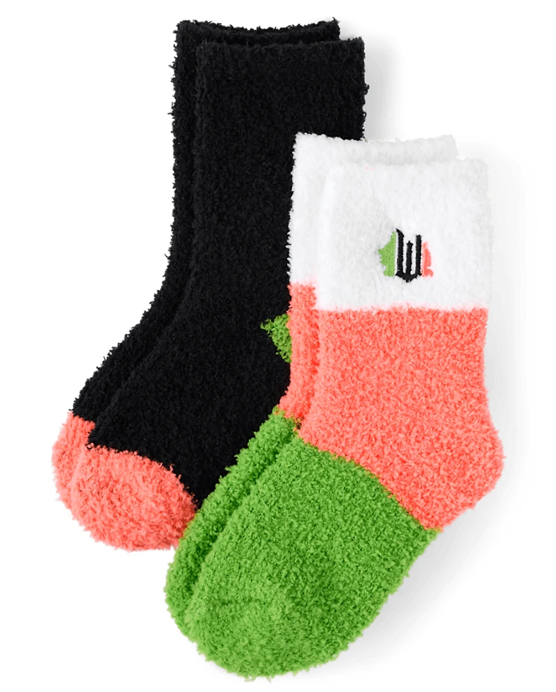 Girls Wicked™ Cozy Socks 2-Pack
