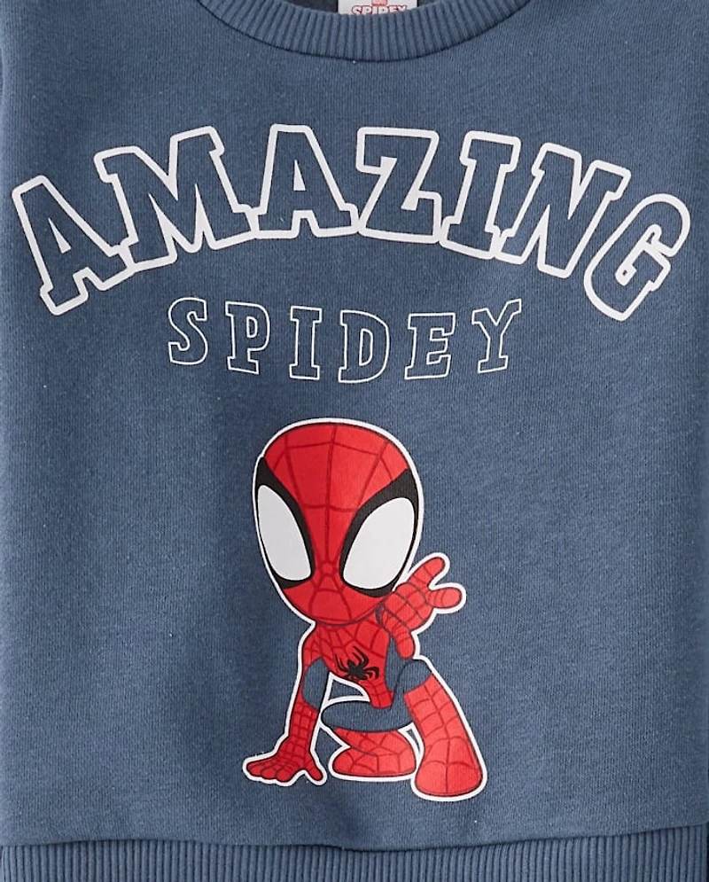 Baby And Toddler Boys Spidey™ 2-Piece Outfit Set