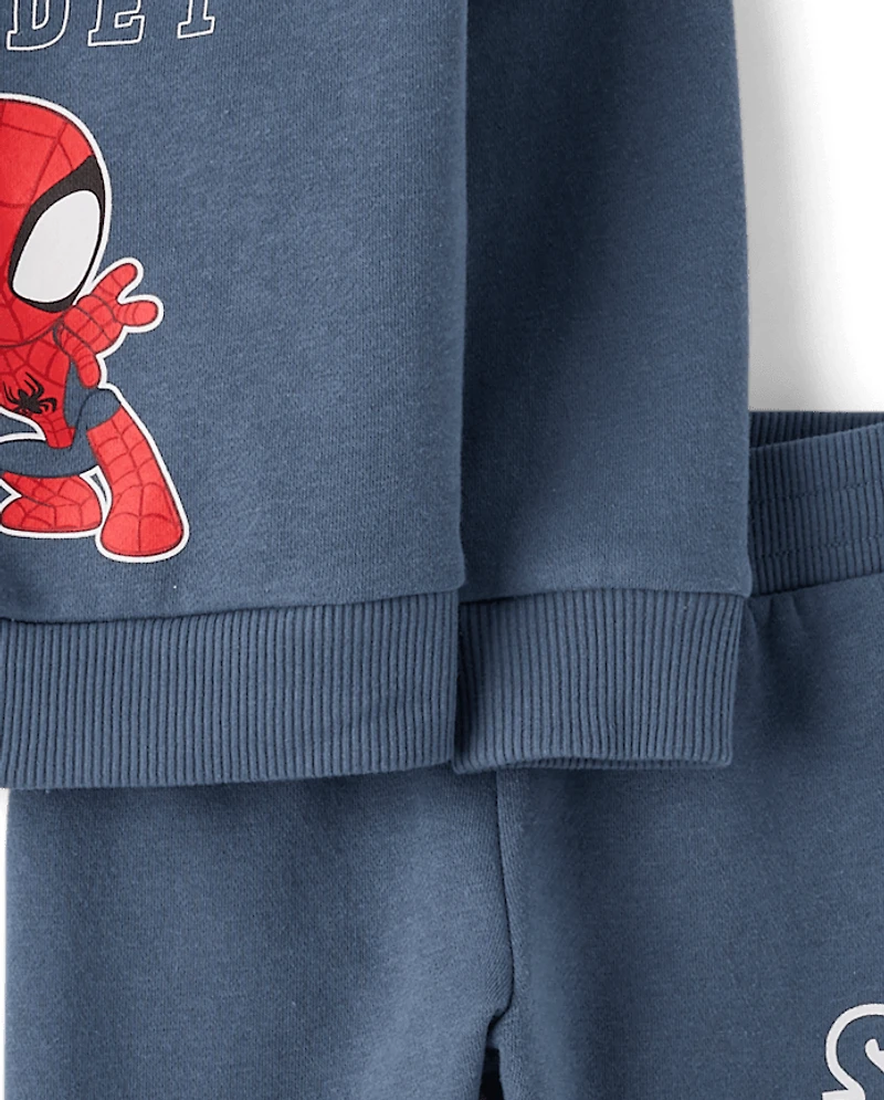 Baby And Toddler Boys Spidey™ 2-Piece Outfit Set