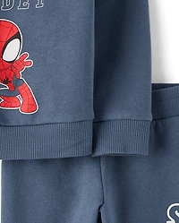 Baby And Toddler Boys Spidey™ 2-Piece Outfit Set