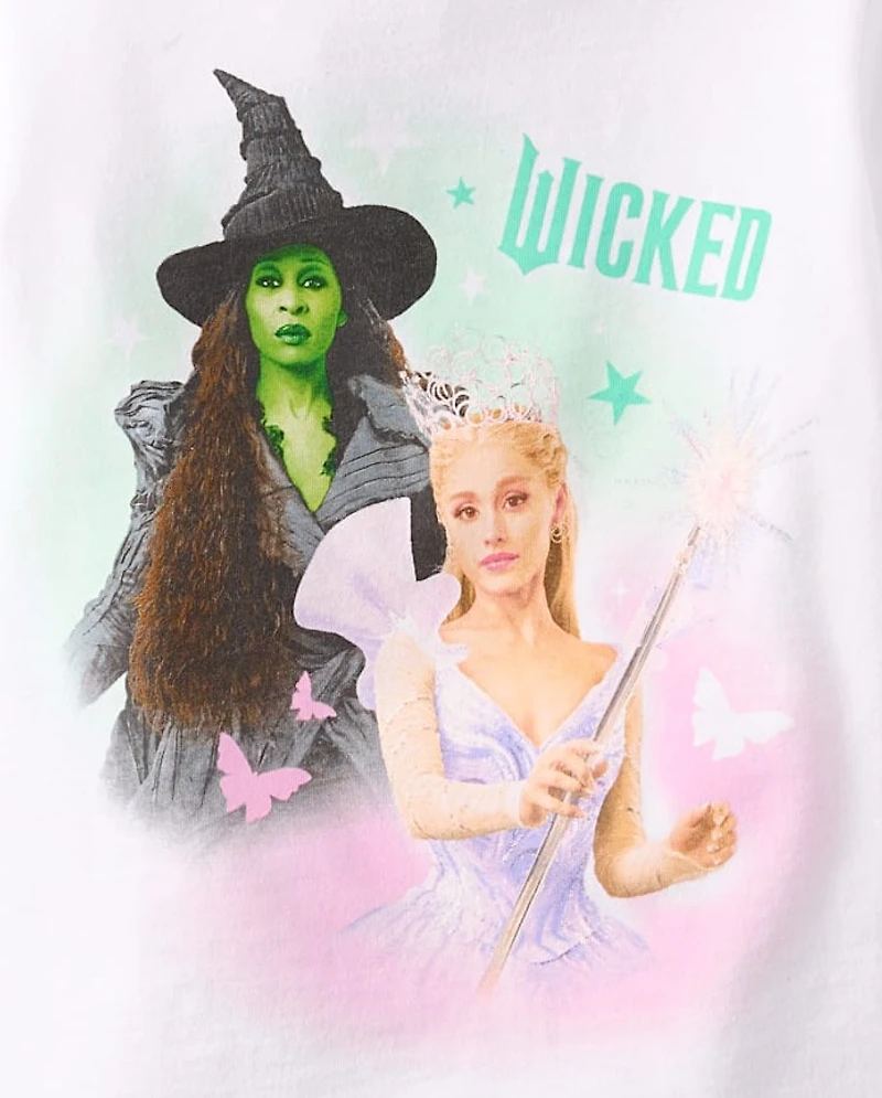 Baby And Toddler Girls Wicked™ Glinda Elphaba Graphic Tee