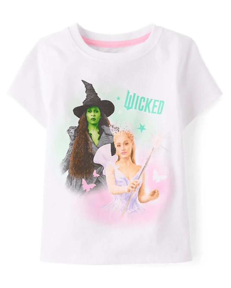 Baby And Toddler Girls Wicked™ Glinda Elphaba Graphic Tee