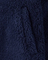 Girls Heavyweight Sherpa Zip Up Jacket
