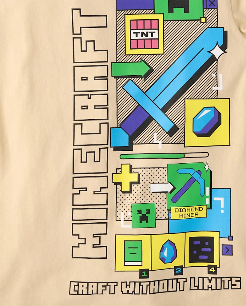 Boys Minecraft™ Inventory Graphic Tee