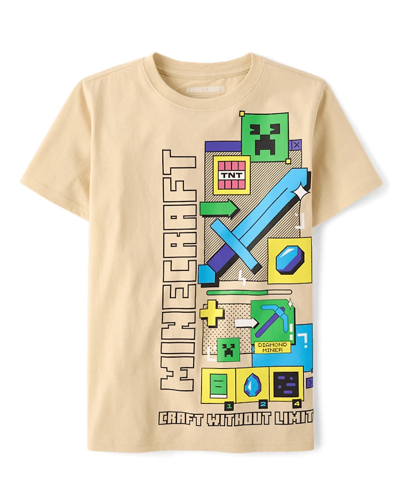 Boys Minecraft™ Inventory Graphic Tee