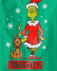 Baby And Toddler Boys Dr. Seuss The Grinch™ Naughty Christmas Graphic Tee