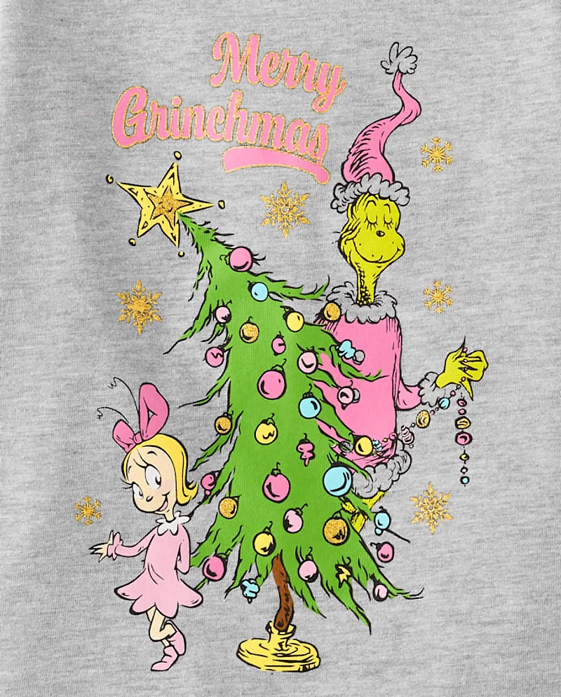 Baby And Toddler Girls Dr. Seuss The Grinch™ Merry Grinchmas Graphic Tee