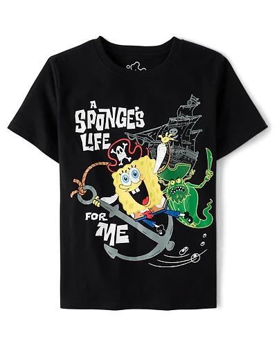 Boys SpongeBob SquarePants™ Pirate Life Graphic Tee