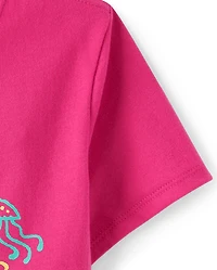 Girls SpongeBob SquarePants™ Skull And Crossbones Graphic Tee