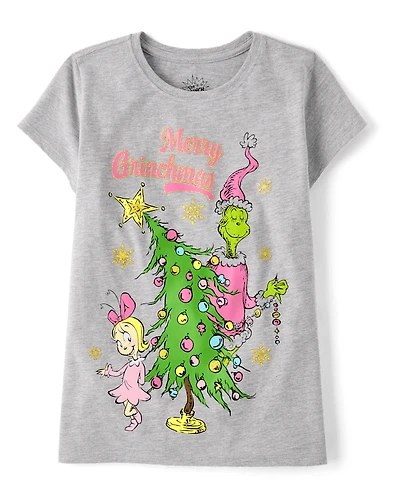Girls Dr. Seuss The Grinch™ Merry Grinchmas Graphic Tee