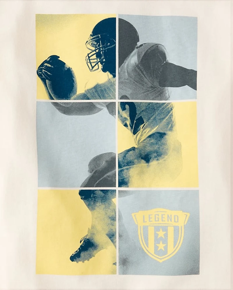 Boys Football Legend Graphic Tee