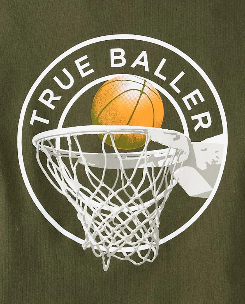 Boys True Baller Graphic Tee