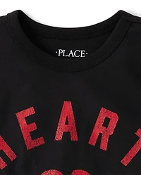 T-shirt graphique Cœur Brisé pour la Saint-Valentin - Garçon