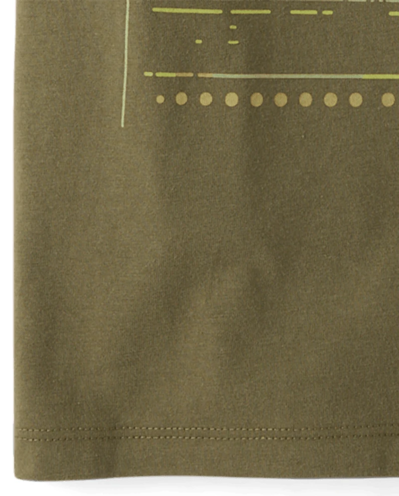 Boys Dino Profile Graphic Tee