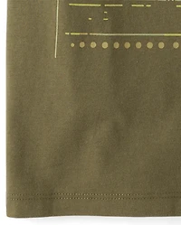 Boys Dino Profile Graphic Tee