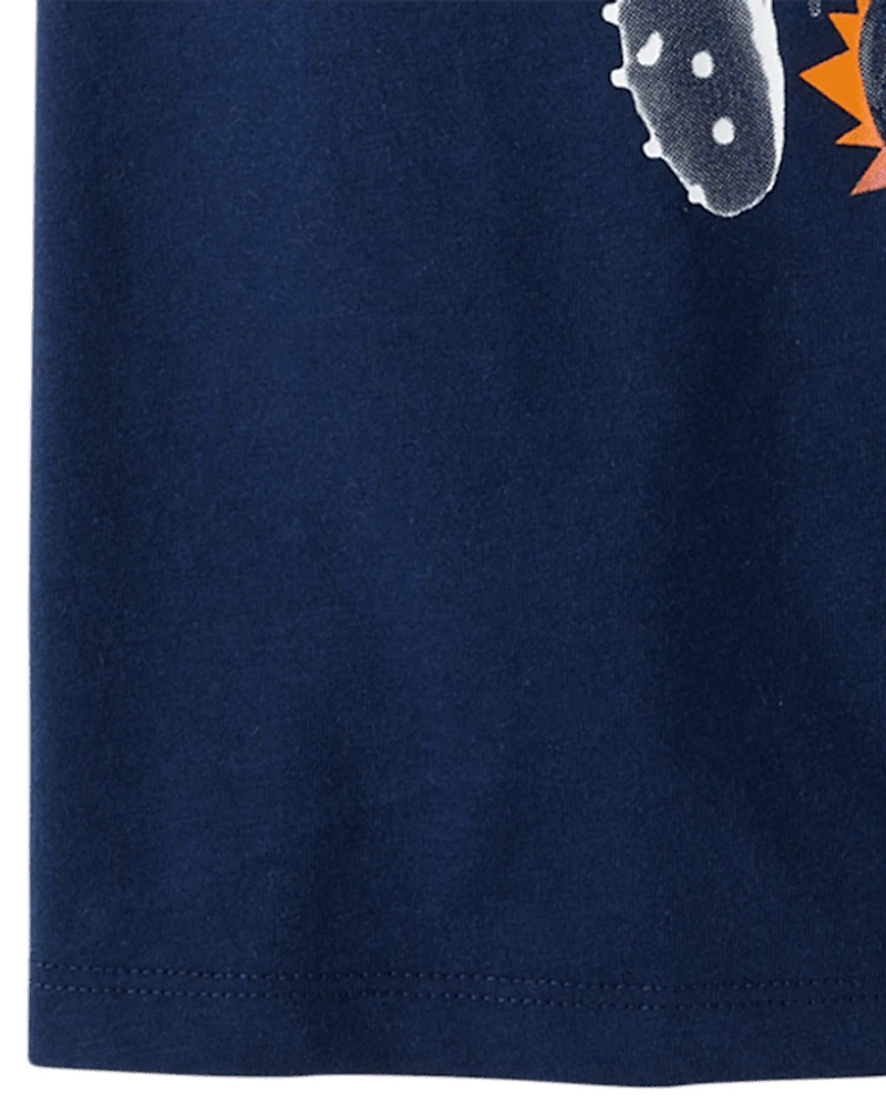 T-shirt graphique pour joueur de soccer garçon